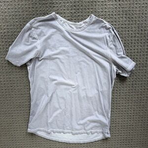lululemon athletica White Short Sleeve Tee